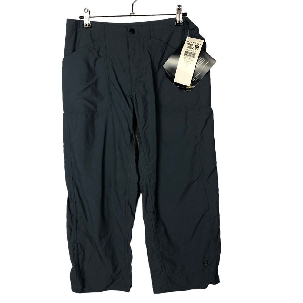 Mountain Hardware Navy Blue Hiking Capri Pants 6